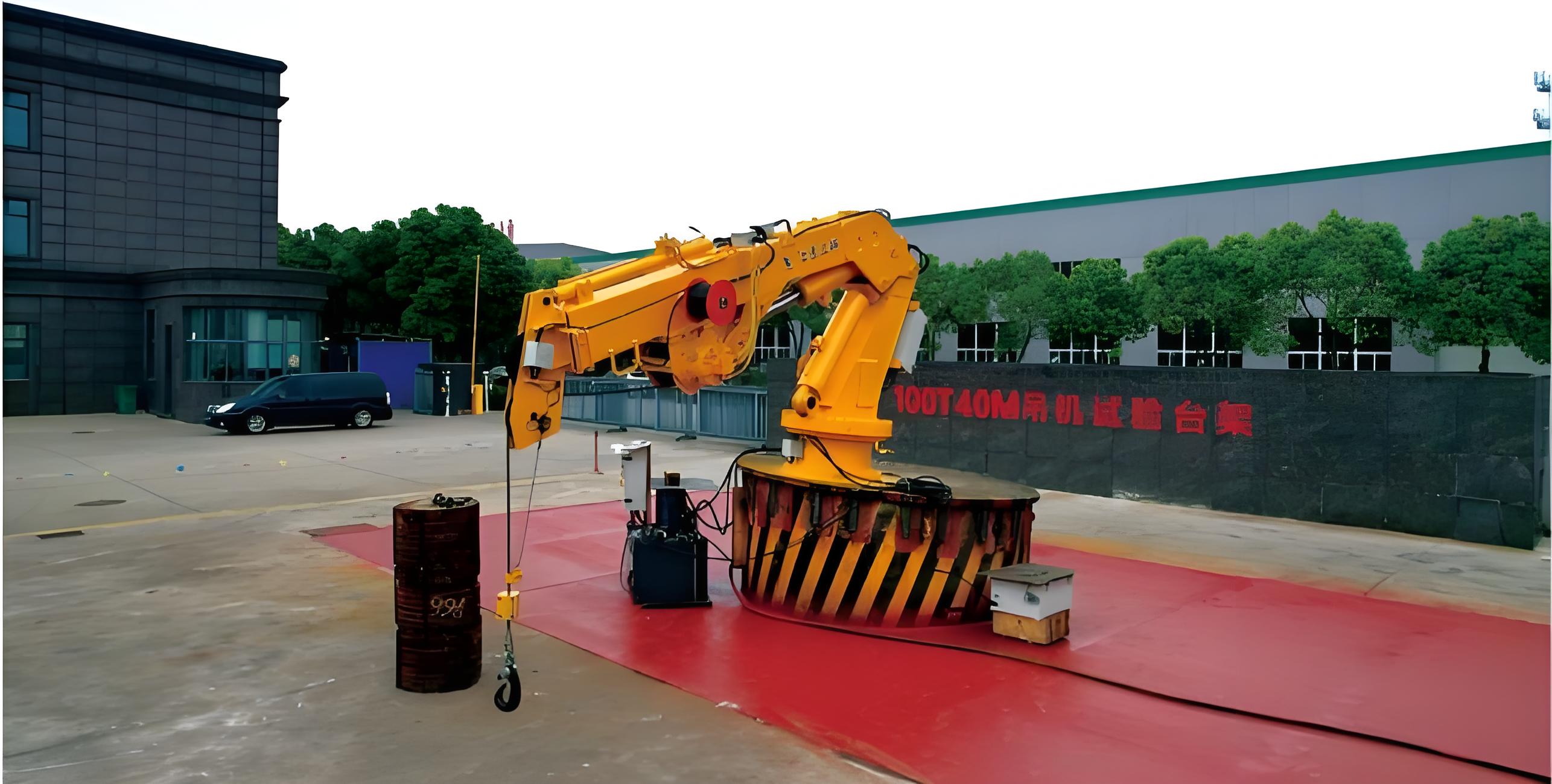 100T40M吊機(jī)實驗臺架