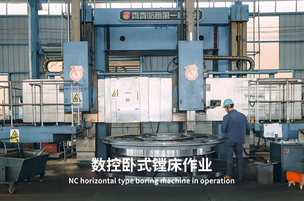 數(shù)控臥式鏜床作業(yè)