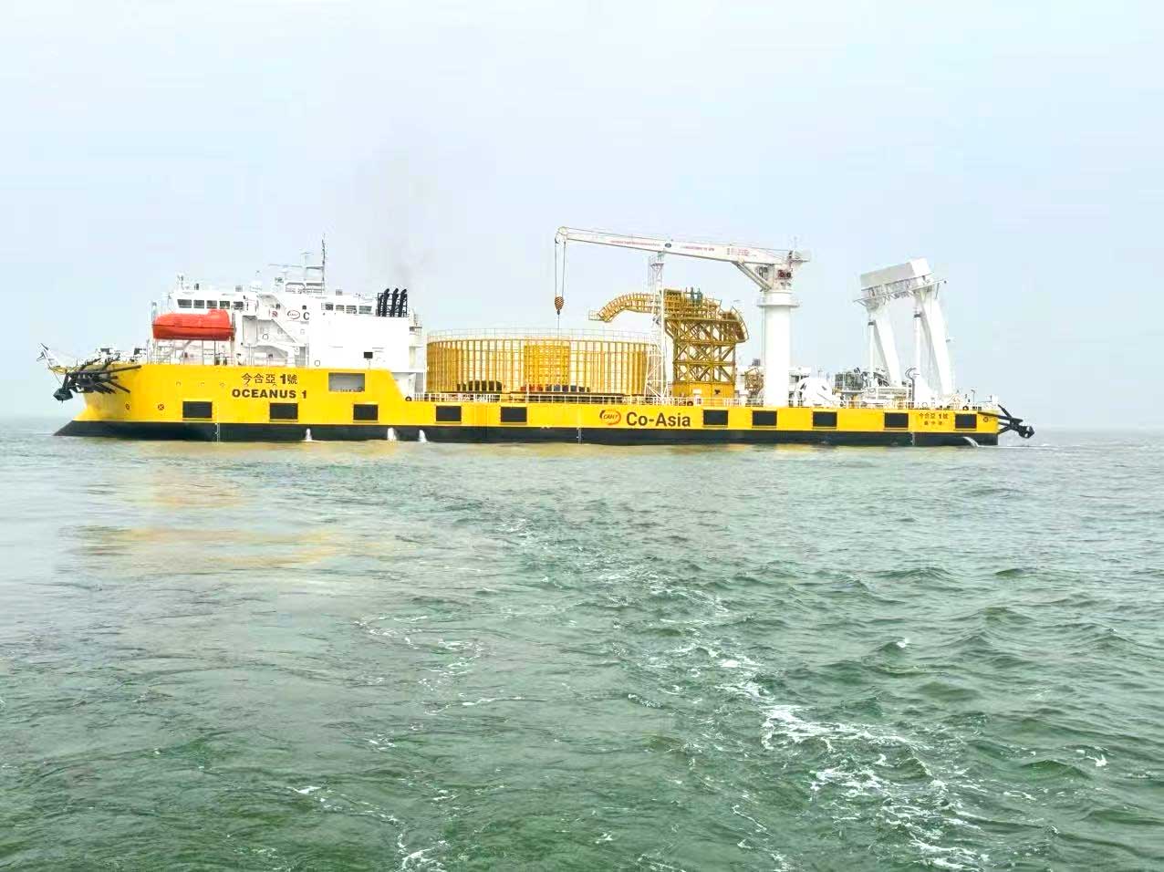 8000T鋪纜駁船項(xiàng)目