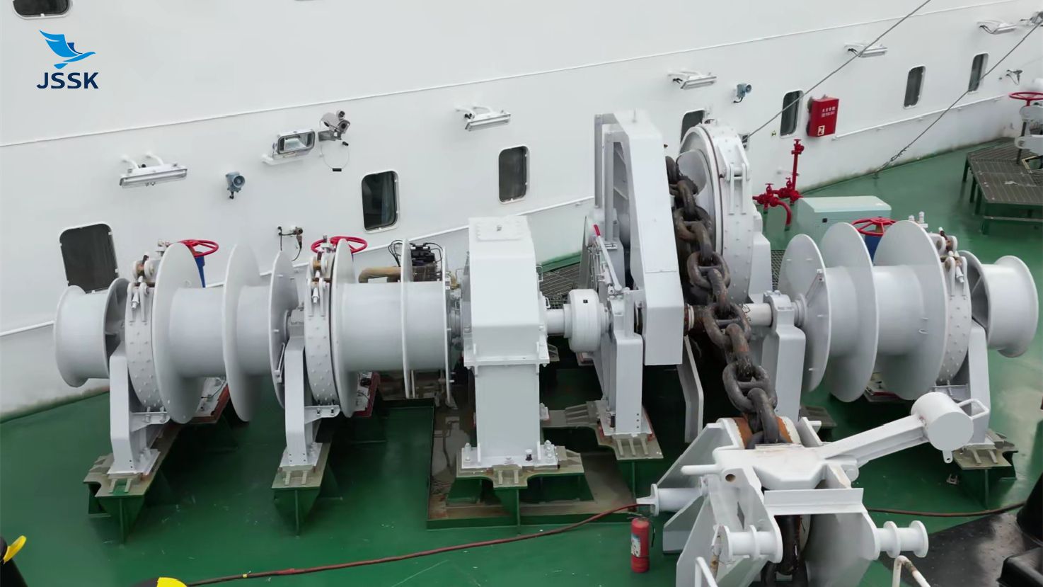 300kN系泊絞車(chē)（雙卷筒）